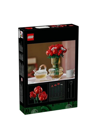 10328 Lego İcons Gül Buketi 822 Parça +18 Yaş