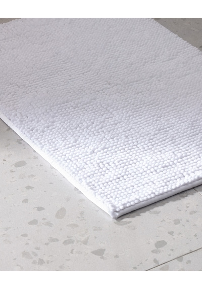 Madame Coco Conques Banyo Paspas - Beyaz - 50x80 Cm Beyaz