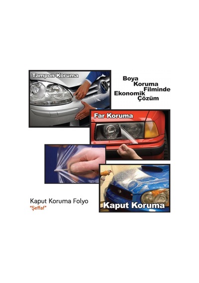 Guard Kaput Koruma Folyo 152 Cm X 15 Mt Şeffaf 3 Katman - 240 Micron/9,5 Mil
