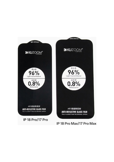 İphone 14 Pro Max / 15 Plus / 16 Plus Cam Ekran Koruyucu Cihaz Aksesuar Parlama Önleyici