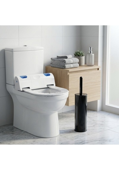 706214 Klasik Wc Fırçası Silikon Siyah Diğer