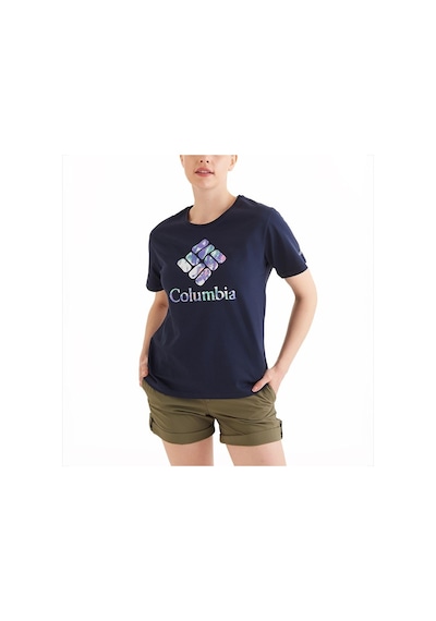 Columbia Csc Gem Wisterian Kadın Kısa Kollu T-shirt Lacivert Cs0367-466 001