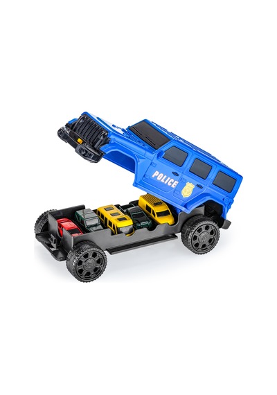 Erdem Toys Garajlı Dev Polis Jeep