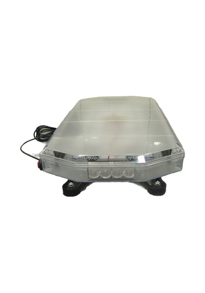 Ledli Oval İkaz Lambası Mavi-Kırmızı 40 Led 12V Laık100
