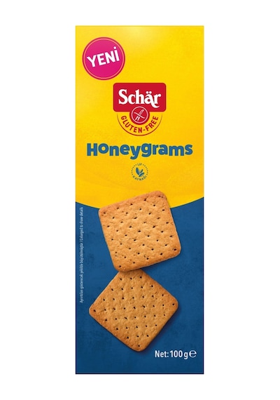 Schar Glutensiz Honeygrams Bisküvi 100 G 6'li Avantaj Paketi Mıchu