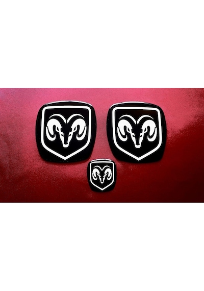 Stıcker Arma Y.Kasa Doblo-Fıorıno Ram Dodge 3Lü Set