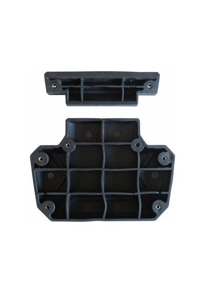 GP Kompozit Universal 21X20cm Plastik Çanta Pedi Siyah