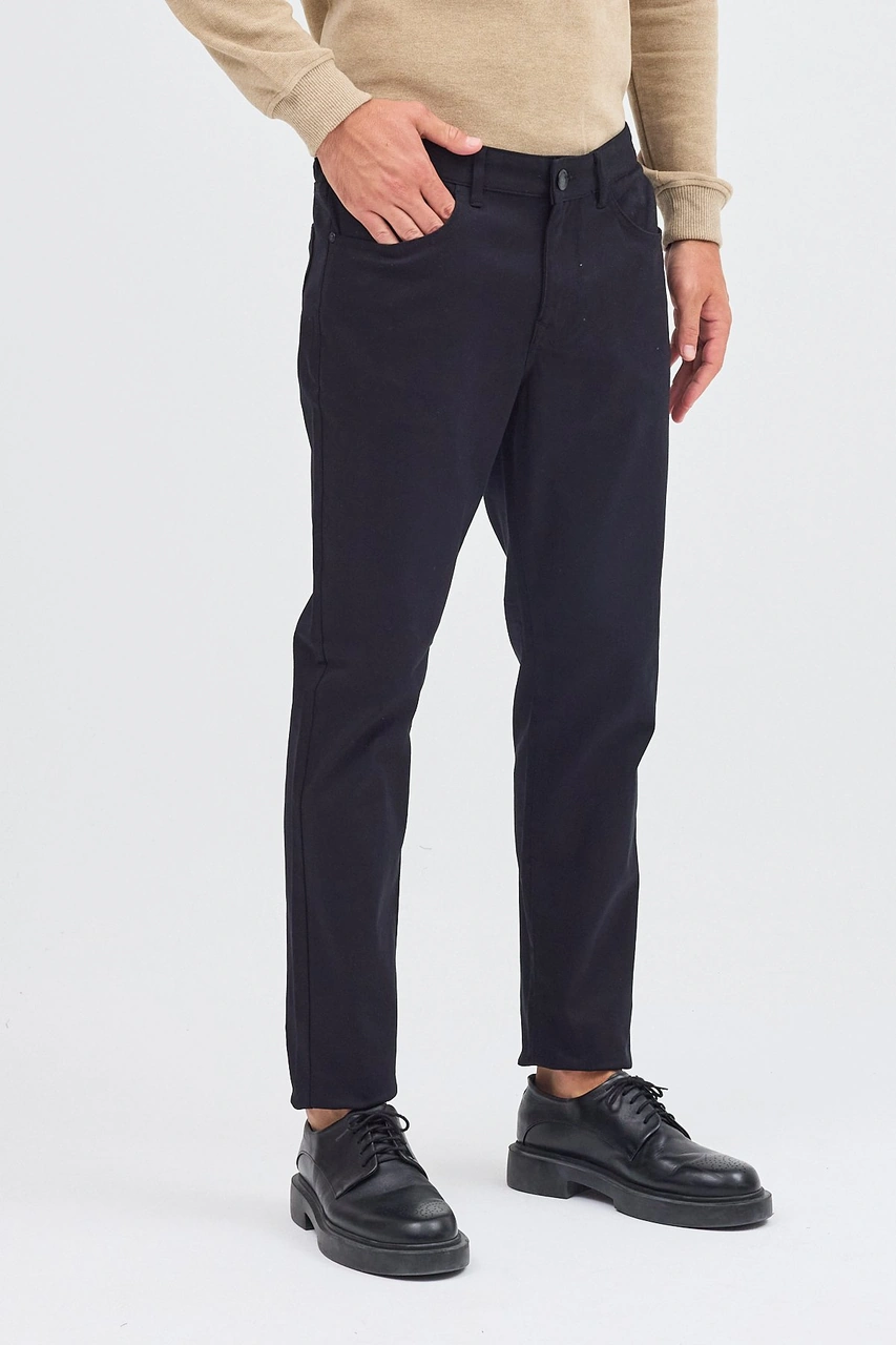 İmza Siyah 5 Cep Düz Paça Pamuklu Slim Fit 5 Cep Casual Pantolon 1003255154 Siyah İmza Siyah 5 Cep Düz Paça Pamuklu Slim Fit 5 Cep Casual Pantolon 1003255154 Siyah
