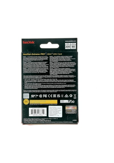 Sandisk Extreme Pro Sdxc Uhs-ı Hafıza Kartı 64 Gb V30, Aktarım H