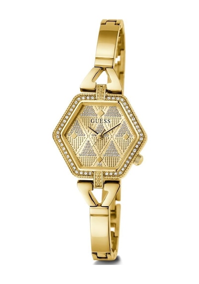 Guess Gugw0680l2 Altın Kaplama Taşlı Kadın Kol Saati