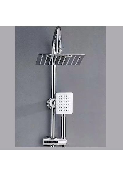 304 Paslanmaz Çelik Tepe Duş Seti, Yağmurlama Başlıklı, Altın/siyah/krom Renk Seçenekli Krom 304 Titan Diğer