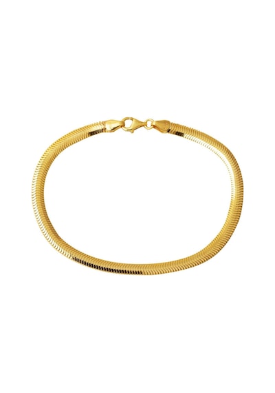 Balıksırtı İtalyan 14 Ayar Altın Bileklik 5 Mm. Enli 14blk5mm