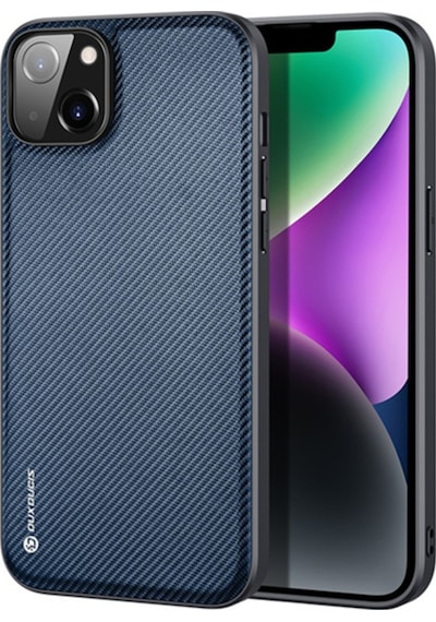 Dux Ducis Fino Serisi Apple Uyumlu iPhone 14 Premium Dokuma Silikon Kilif 561080488