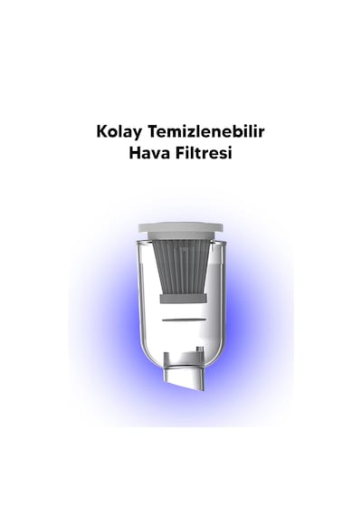 Buğz Taşınabilir Kablosuz Elektrikli El Süpürgesi- Ev, Ofis, Araba ,klavye Temizliği İçin İdeal