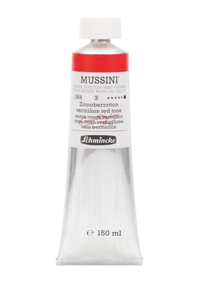 Schmincke Mussini Artist Yağlı Boya 150 ML Seri 3 364 Vermilion Red Hue