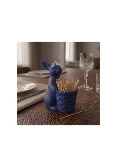 Dekoratif Doğu Tavşanı Kürdanlık Doğu Tavşan Biblo Organizer 3d Baskı Ev Dekoru 17 Renk Seçeneği Lacivert Dekoratif Doğu Tavşanı Kürdanlık Doğu Tavşan Biblo Organizer 3d Baskı Ev Dekoru 17 Renk Seçeneği Lacivert