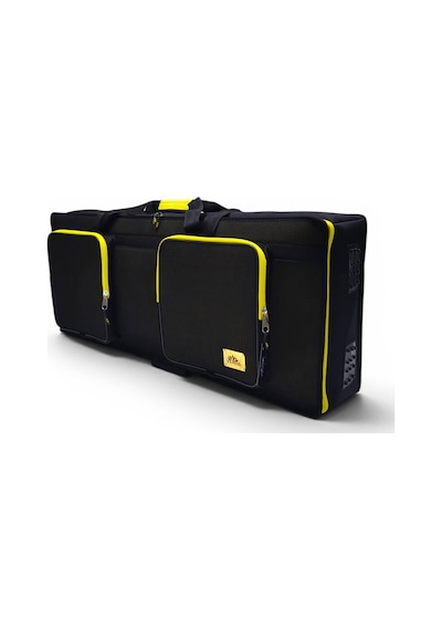 Psr Sx900, A3000, A5000 Keyboard Orglar İçin Uyumlu Soft Case Taşıma Çantası Sarı Fermuar Fileli