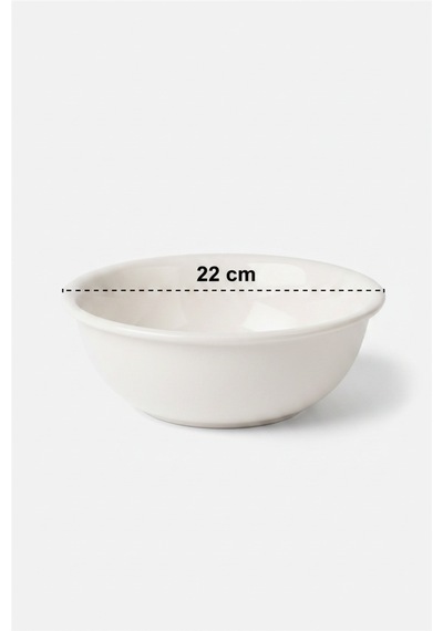 Valencia Salata Kasesi 22cm Krem Rinart
