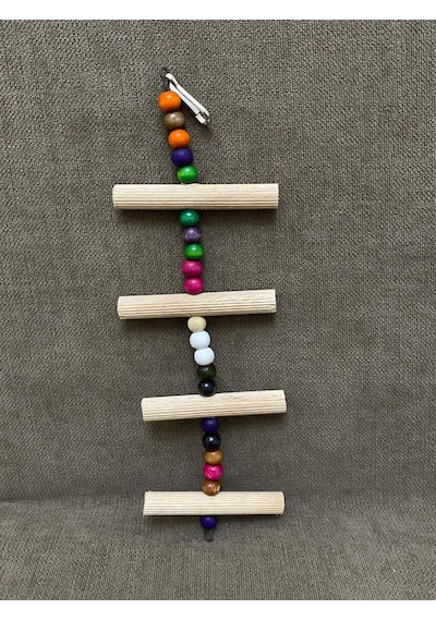 Ahşap Kuş Oyuncağı 3'lü Set