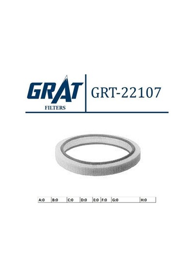 Grat 22107 Hava Filtresi M102 190 W201 E 2.1 5010235