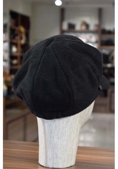 Shopiolog Kadın Denizci Şapka Kışlık Kaşe