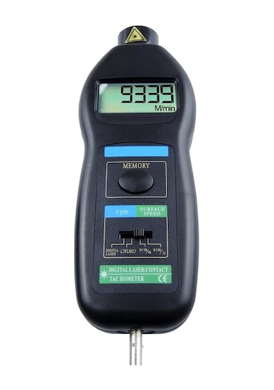 Ayrex Tutoy Dt2236c Dijital Devir Takometre Temas Ölçüm Aracı