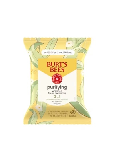 Burt's Bees Makyaj Temizleme Mendili Purifying 2 Li 1 30 Lu