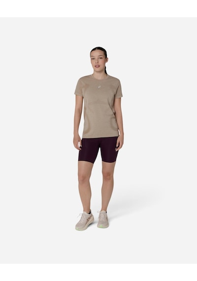 Asics Road Seamless Ss Top Kadın Kahverengi Kısa Kollu Tshirt 2012d292-200