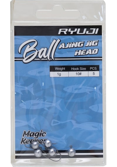 Ryuji Ball Ajing Jighead No:10 5 Adet Zoka 1.3G