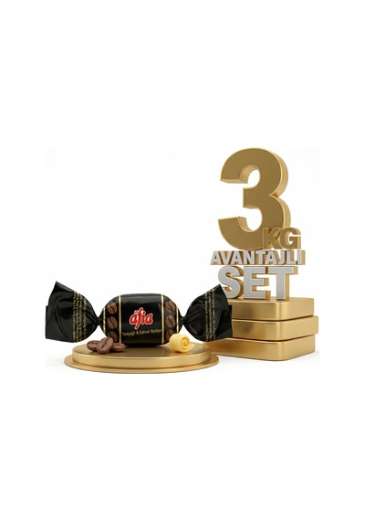 Afia Tereyağlı Ve Kahveli Şeker 3x1 Kg