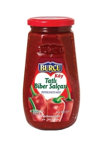 Burcu Ev Tipi Tatlı Biber Salçası 4 x 600 G