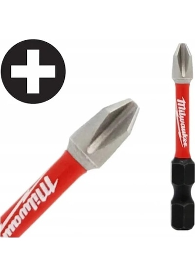 Milwaukee Shocwave Matkap Bits Uç 1 Adet Ph2x50mm
