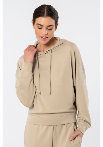 Türen Kadin Kapüsonlu Sweatshirt 3612/bej Bej