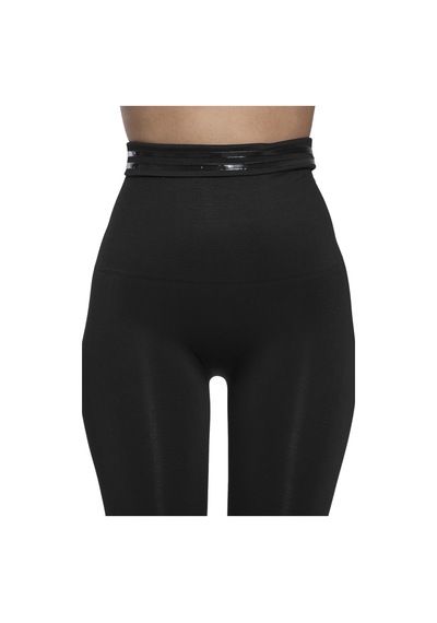 Elilom Tini Yüksek Bel Göbek Toparlayıcı Şekillendirici Sıkılaştırıcı Korse Tayt Shapewear Leggings Siyah