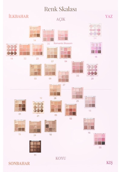 Dasıque Shadow Palette 36 Dark Angel