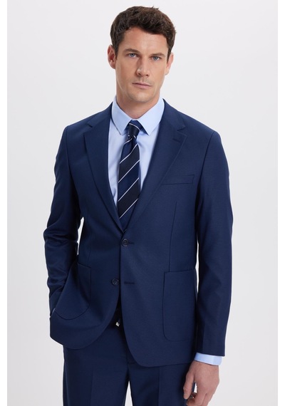 Tudors Erkek Regular Fit Koyu Lacivert Mono Yaka Beli Bağcıklı Torba Cepli Takım Elbise-41963 Koyu Lacivert Tudors Erkek Regular Fit Koyu Lacivert Mono Yaka Beli Bağcıklı Torba Cepli Takım Elbise-41963 Koyu Lacivert