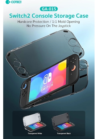 Özel Seri Oyun Muhafazası Cihaz Koruma Saklama Kabı Coteci Nintendo Switch 2 Koruyucu Taşıma Çantası