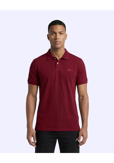 Kappa Fausto Erkek Bordo Regular Polo Yaka Tişört