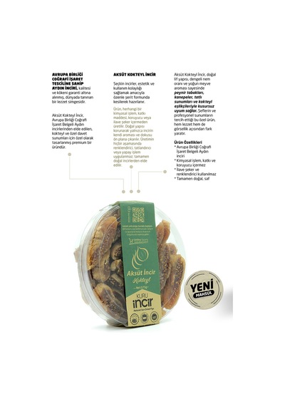 Kokteyl İncir Ab Coğrafi İşaretli 175g 175 G