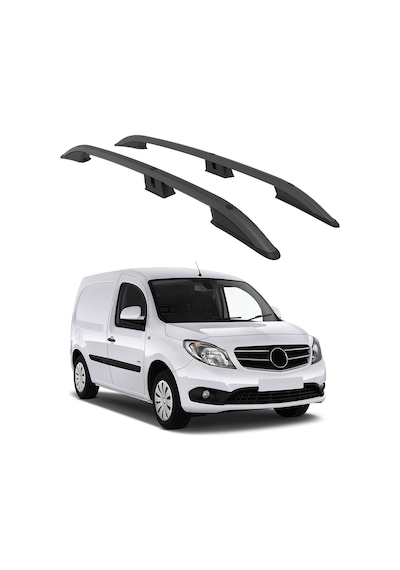 Mercedes-benz Citan 2012-2019 / Kısa Şasi Turtle Crown Tavan Çıtası Siyah