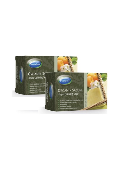 Mecitefendi Organik Kayısı Çekirdeği Yağlı Sabun 125 G 2'li
