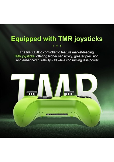 8bitdo Ultimate 2 Kablosuz Kumanda, Windows/android/steam İçin, Tmr Joysticks, 1000hz Sorgulama Oranı, Dokunmatik/salon Tetikleri, Hareket Kontrolü, L4/r4 Ve 2 Programlanabilir Arka Düğme