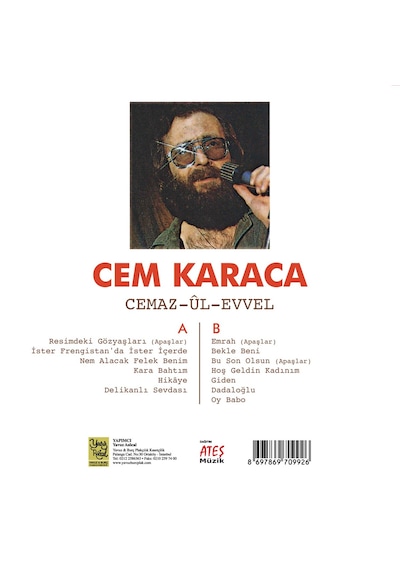 Cem Karaca - Cemaz Ül Evvel Plak