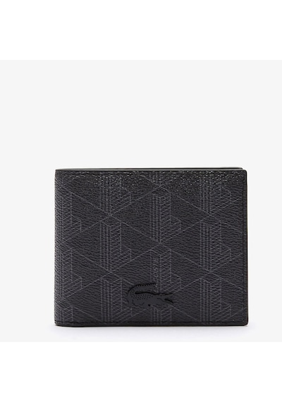 Lacoste Erkek Siyah Cüzdan Nh3697lx.h45 Gri