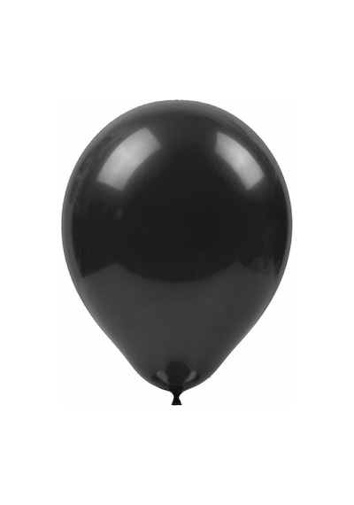 Pastel Siyah Balon 12'Li