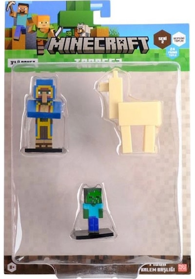 Minecraft 3d Toppeez 3'lü Figür Seti Seri 2