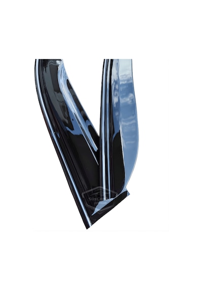 Dacia Dokker 2012-2022 Uyumlu Mugen Cam Rüzgarlığı Seti Piano Black 2'li İthal Parlak Siyah 00 Şüscaroto Aksesuar