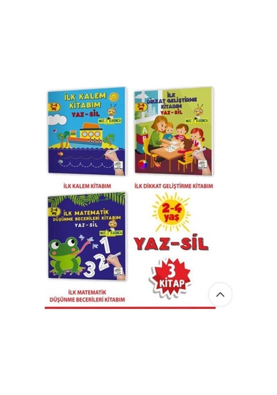 Mucit Karınca Serisi Yaz-Sil Kitapla Evde Etkinlik Seti 2-4 Yaş