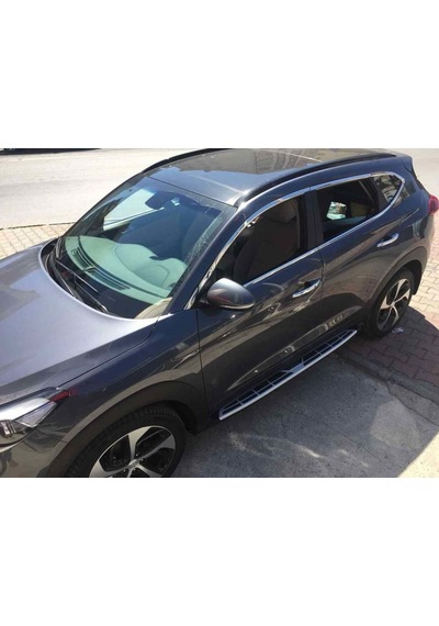Hyundai Tucson Cam Çerçeve Nikelajı Komple 2016-2021 Arası