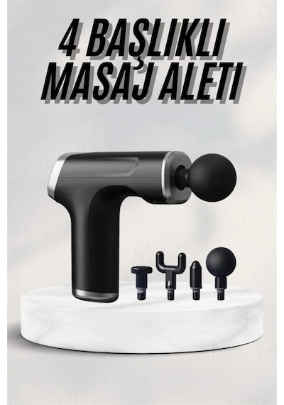 Masaj Tabancası 24v Type-c Hızlı Şarj Girişli Masaj Aleti Uzun Ömürlü